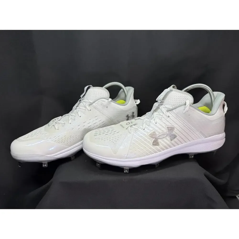 Under Armour Yard Low‎ Baseball Shoes Mens 15 Metal Cleats Spikes Charge Molded